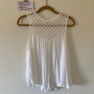 bongo - flowy lace sleeveless top